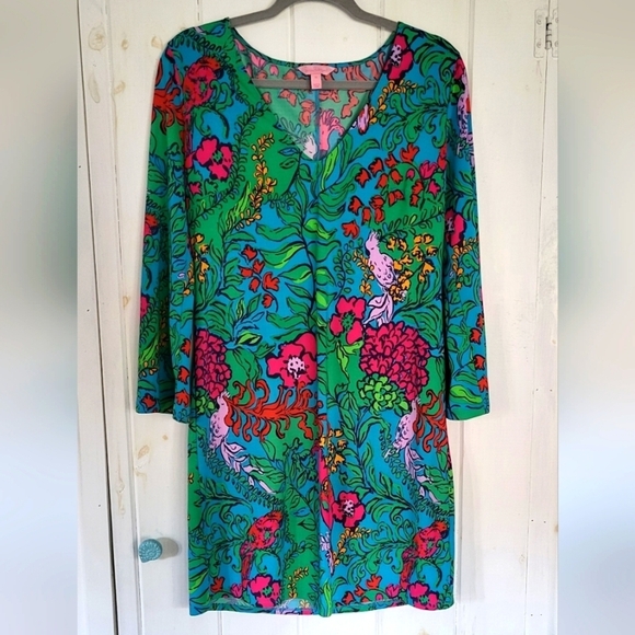 Lilly Pulitzer Jade Shake Your Tailfeather Dress - Picture 1 of 10